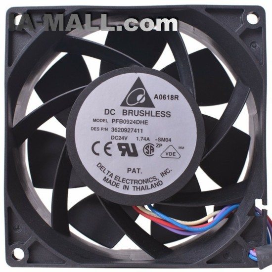 Delta PFB0924DHE 9cm DC24V 1.74A Server Inverter Cooling fan