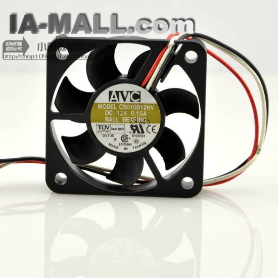 AVC C5010B12HV DC12V 0.15A cooling fan