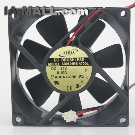 ADDA AD0824MB-A70GL 24V 0.10A 8CM Inverter Double Ball Cooling Fan