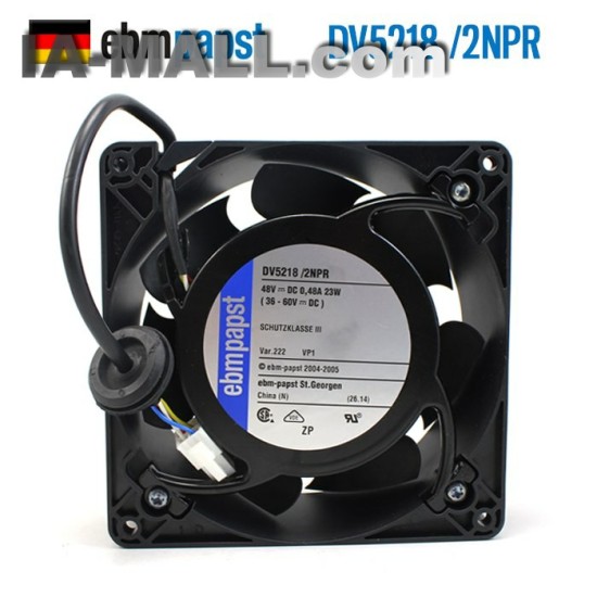 ebmpapst DV5218/2NPR 48V 23W Vacon frequency cooling fan