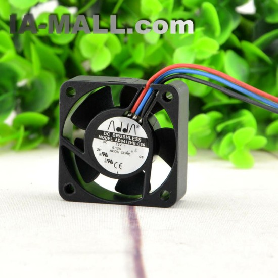 ADDA AD0412HB-D56 DC12V 0.12A 3-wire cooling fan
