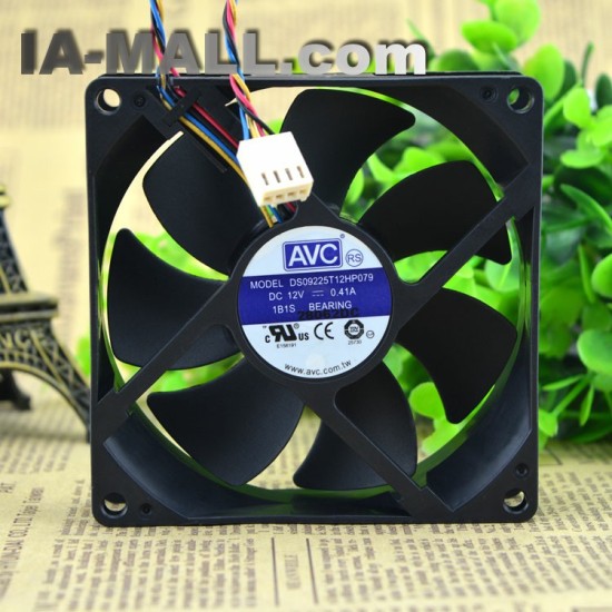 AVC DS09225T12HP079 DC12V 0.41A  4-wires PWM cooling fan