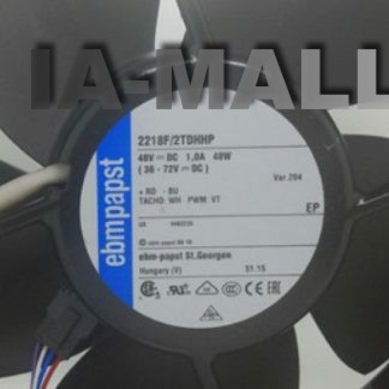 Ebmpapst 2218F/2TDHHP 48V DC 1.0A 48W cooling fan