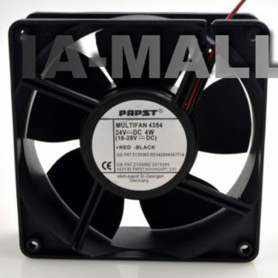 PAPST MULTIFAN 4354 120X120X38MM 4354 24V 4W 12CM converter axial flow fan