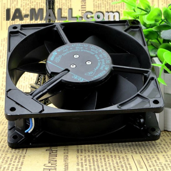 EBM W1G115-AT25-10 12V 13W 3-wire cooling fan