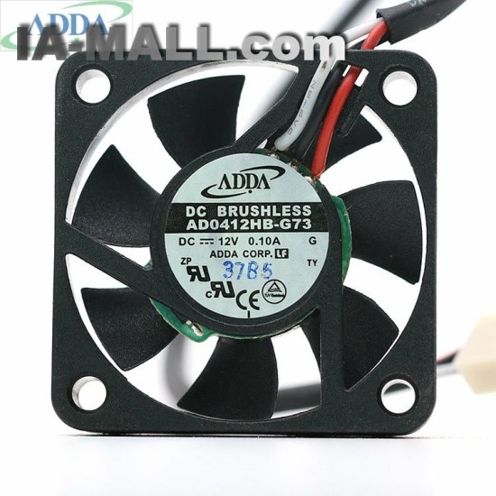 ADDA AD0412HB-G73 12V 0.10A 4CM  ultra-quiet mini cooling fan