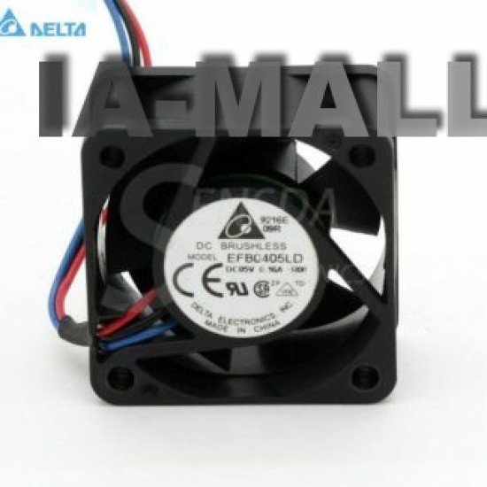 Delta EFB0405LD ROO R00 4CM DC5V 0.16A server inverter axial cooling fan