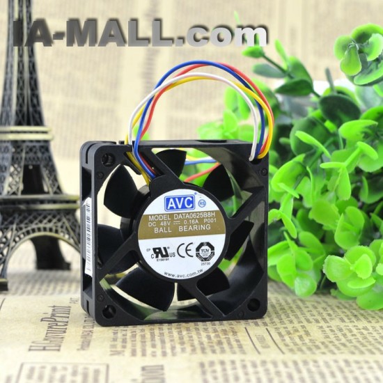 AVC DATA0625B8H 48V 0.16A four-wire 6cm fan