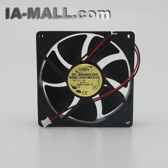 ADDA AD0912MS-A70GL 12V 0.17A 2-wire cooling fan