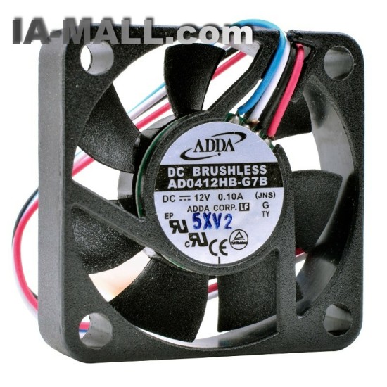 ADDA AD0412HB-G7B DC12V 0.10A 4-wire PWM mini cooling fan