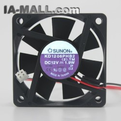 SUNON KD1206PHB2 DC12V 1.9W axia cooling fan
