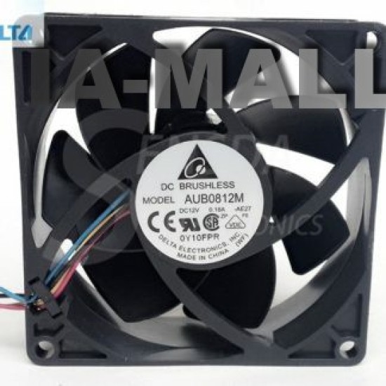 Delta AUB0812M 8cm 12V 0.18A DC Brushless axial Cooling Fan