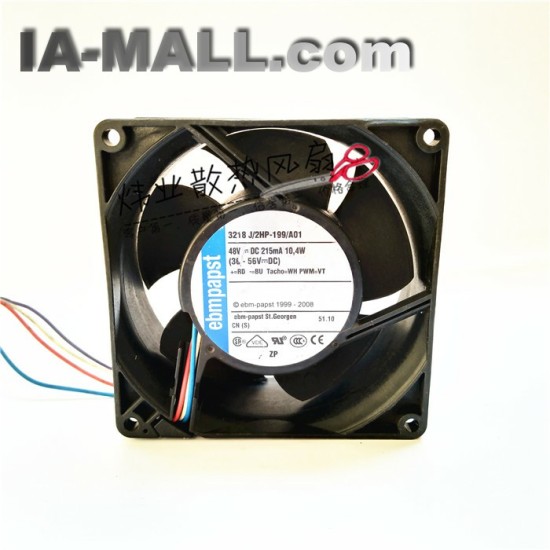 ebmpapst 3218J/2HP-199/A01  48V 10.4W 4wire cooling fan