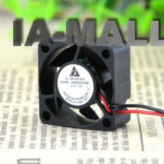 DELTA ASB02512HA 12V 0.06A 2-lines 2.5cm fan