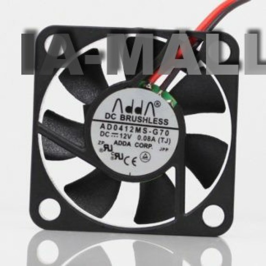 ADDA AD0412MS-G70 DC 12V 0.08A 40x40x10mm Server Square fan