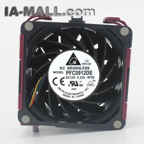 Deltal PFC0912DE 9038 12V 4.32A Super Violence Dual Ball Server Cooling Fan