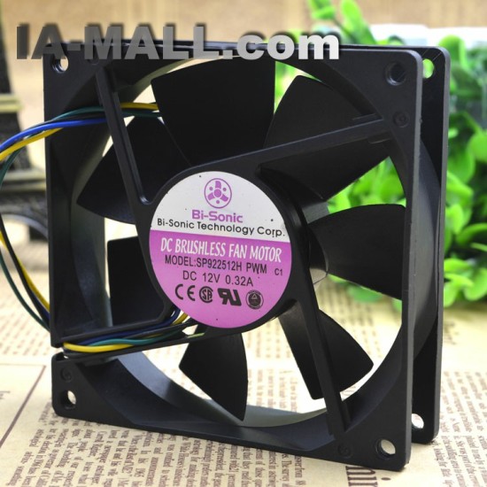 BI-SONIC SP922512H PWM 12V 0.32A hydraulic fan