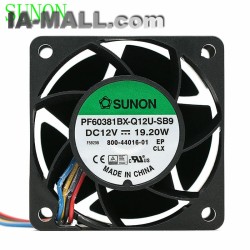 Sunon PF60381BX-Q12U-SB9 DC12V 19.W 1.6A 56DBA powerful axial cooling fan