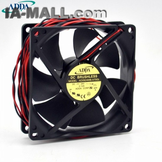 ADDA AD0924MB-A70GL 24V 0.12A 9CM inverter cooling fan