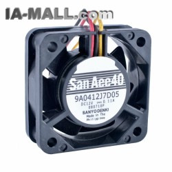 Sanyo 9A0412J7D05 DC12V 0.11A Double ball bearing cooling fan