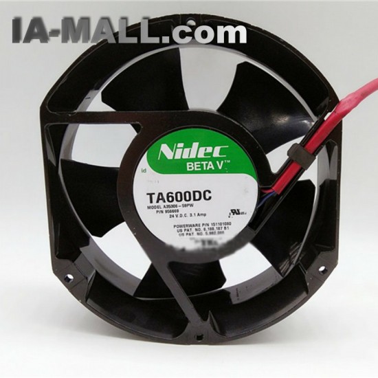 Nidec TA600DC A34438-59 EX DC24V 1.4mp UPS 2pin  cooling fan