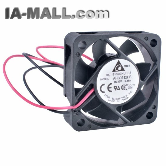 DELTA AFB0512HB 5cm 50mm 12V 0.15A Double ball bearing large air volume cooling fan
