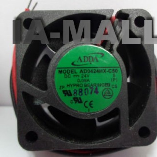 ADDA AD0424HX-C50 DC24V 0.09A inverter cooling fan