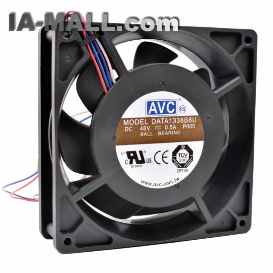 AVC DATA1338B8U DC 48V 0.50A  high-end server cooling fan