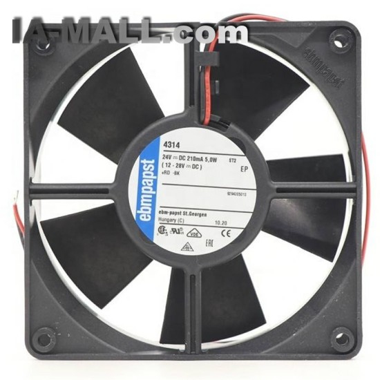 4314 ebmpapst DC24V cooling fan