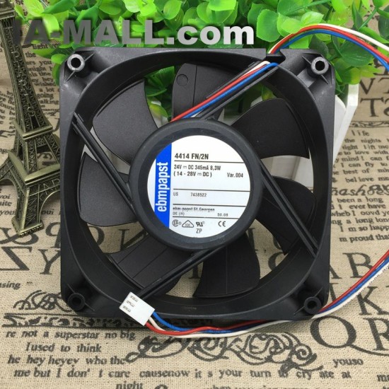 ebmpapst 4414FN/2HP 24v 500mA 12W cooling fan