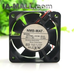 NMB 2410ML-05W-B80 24V 0.34A 6CM inverter cooling fan