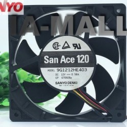 SANYO 9G1212HE403 12V 0.58A 4line PWM temperature control cooling fan