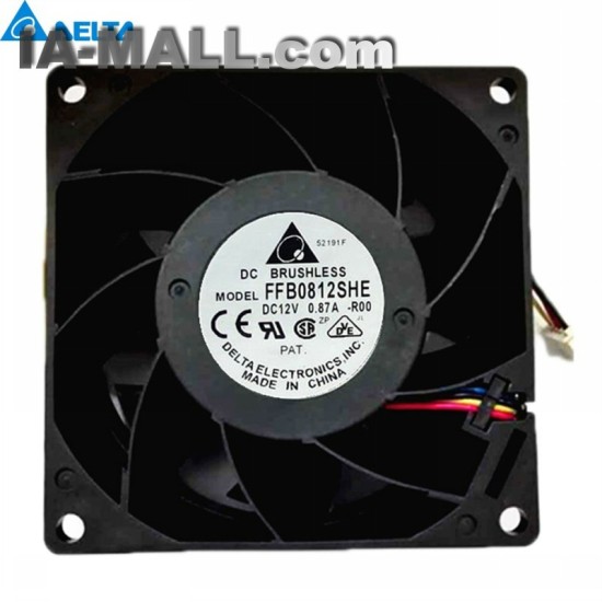 Delta FFB0812VHE 12V 0.57A ball bearing cooling fan