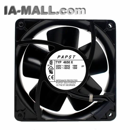 PAPST TYP4650X 230V~50Hz 19W 230V~60Hz 18W Cooling Fan