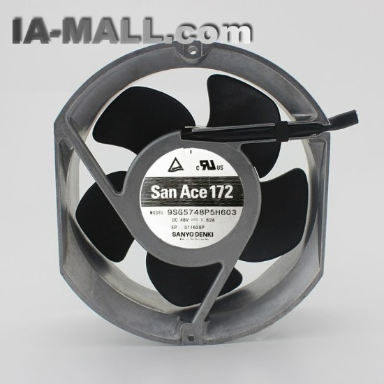 Sanyo 9SG5748P5H603 DC48V 1.62A 17CM inverter cooling fan