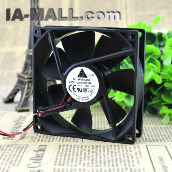 Delta AUB0912M 9CM 12V 0.20A chassis ultra-quiet cooling fan