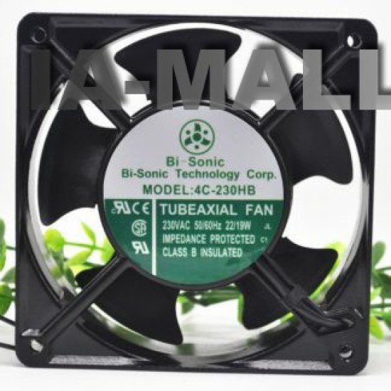 Bi-sonic 4C-230HB  230VAC 19/22W Cooler Fan