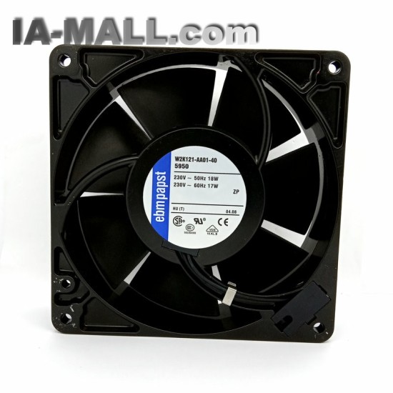 EBMPAPST W2K121-AA01-40 AC220V 18W axial radiator cooling fan