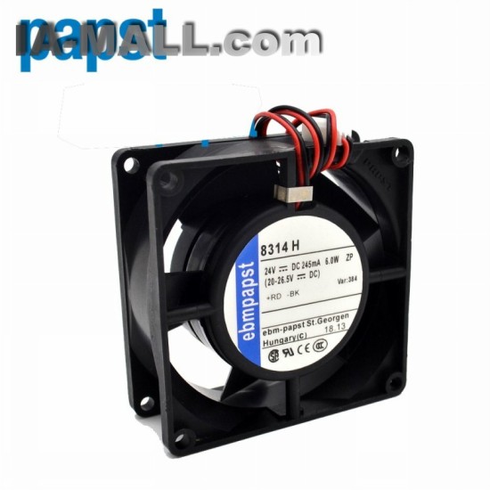 Ebmpapst 8314H DC24V 6.0W inverter double ball bearing fan