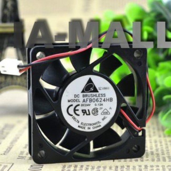 Delta AFB0624HB 60*60*15 24V 0.12A industrial converter cooling fan