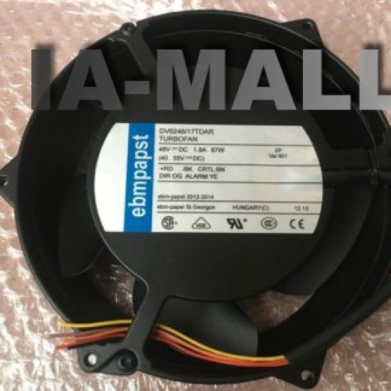 ebmpapst DV6248/17TDAR 48V 1.8A 87W cooling fan