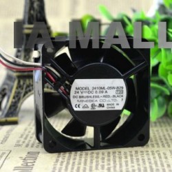 NMB 2410ML-05W-B29 24V 0.09A 60*60*25MM 3 wire cooling fan