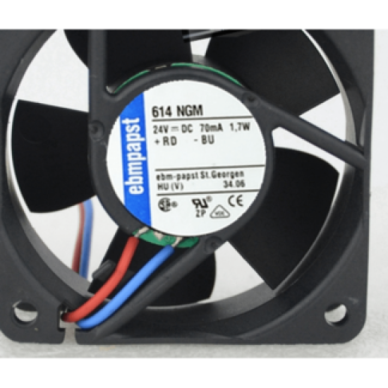 ebmpapst TYP 614NGM 24V 1.7W cooling fan