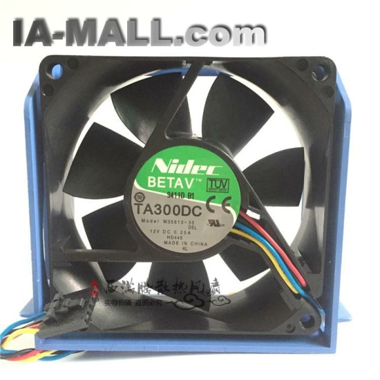 Nidec M35613-35  12V 0.25A 80 * 80 * 25MM server dedicated fan