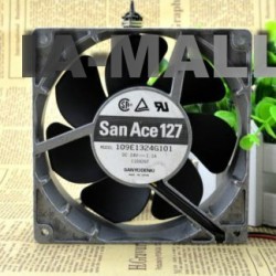 SANYO DENKI SAN ACE 109E1324G101 DC 24V 1.1A 3 wire 12.7CM Aluminum frame cooling fan
