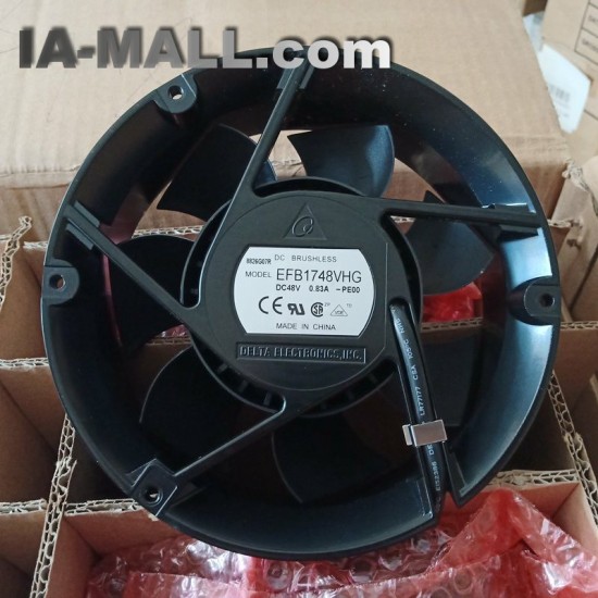 Delta EFB1748VHG DC48V 0.83A 2Lines Inverter axial Cooling Fan