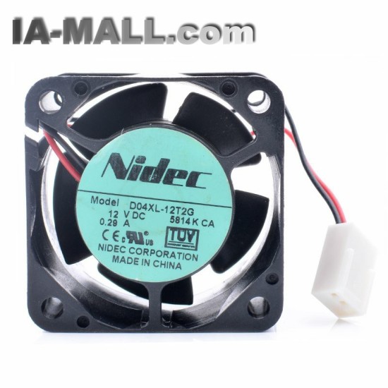 D04XL-12T2G Nidec 12V 0.29A server power cooling fan