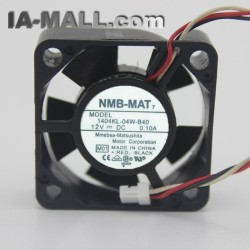 NMB 1404KL-04W-B40 12V 0.10A 3CM cooling fan