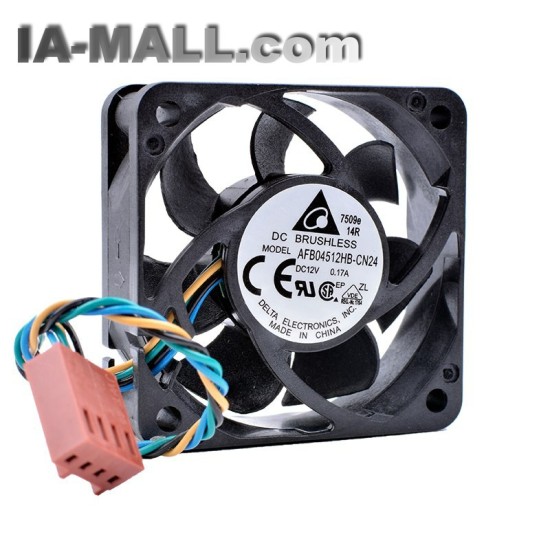 DELTA AFB04512HB-CN24 DC12V 0.17A 4pin pwm mini chassis cooling fan