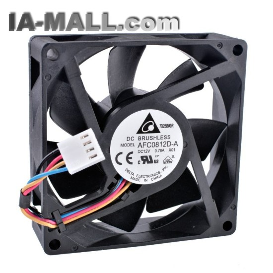 DELTA AFC0812D-A 12V 0.78A DC BRUSHLESS cooling fan